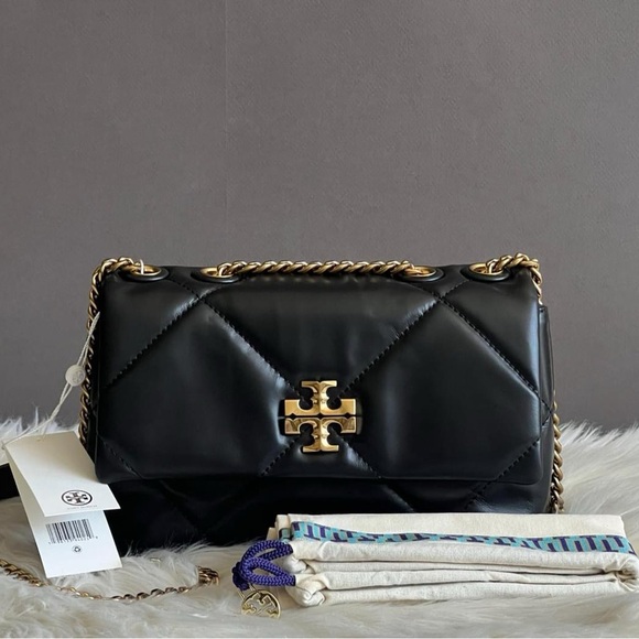 Tory Burch Small Kira Diamond Quilt Convertible Shoulder Bag - Picture 1 of 15